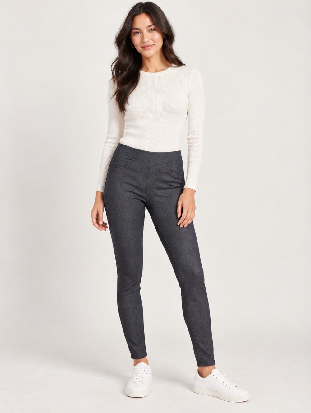 ❤ NWT! PEACE OF CLOTH NYC PULL ON LEGGINGS / SKINNY PANTS XS